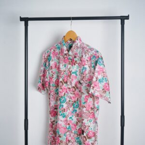 Vestido Midi Floral Vintage