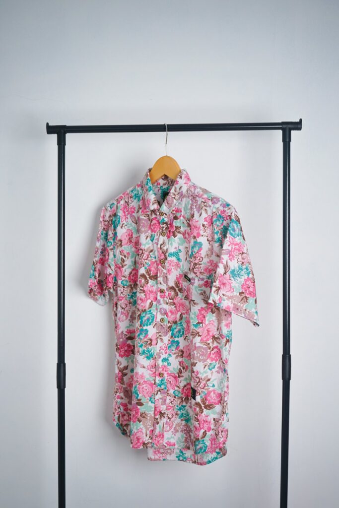Vestido Midi Floral Vintage